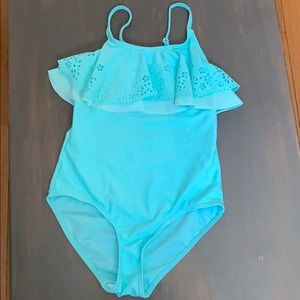 Girls one piece swimsuit